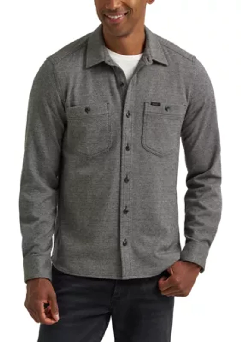 Brushed Knit Shop Shirt