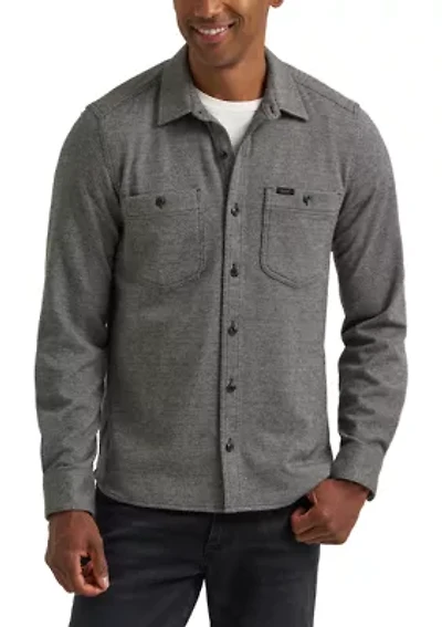 Brushed Knit Shop Shirt