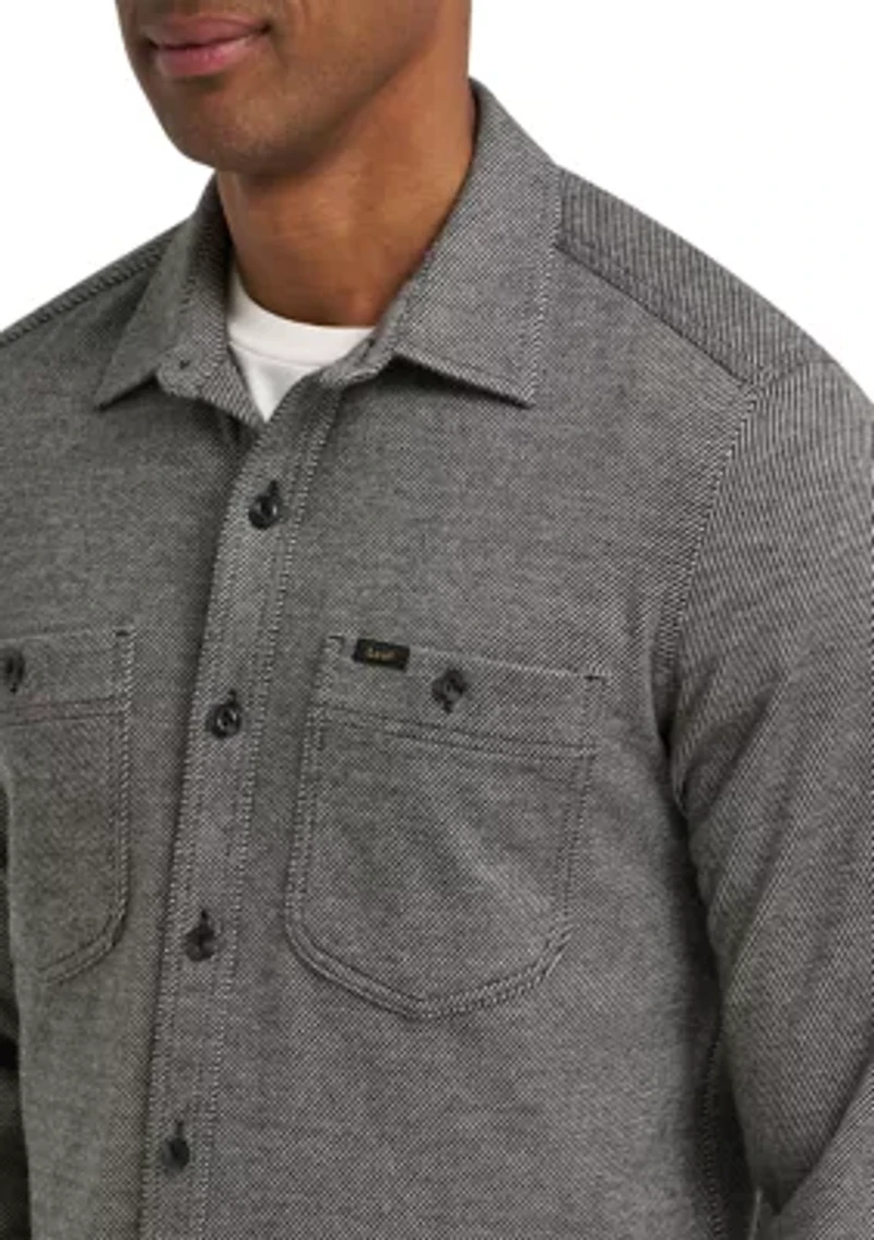 Brushed Knit Shop Shirt