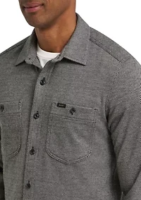 Brushed Knit Shop Shirt