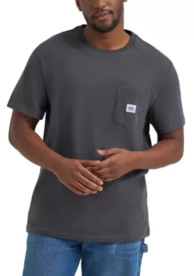 Workwear Solid Pocket T-Shirt