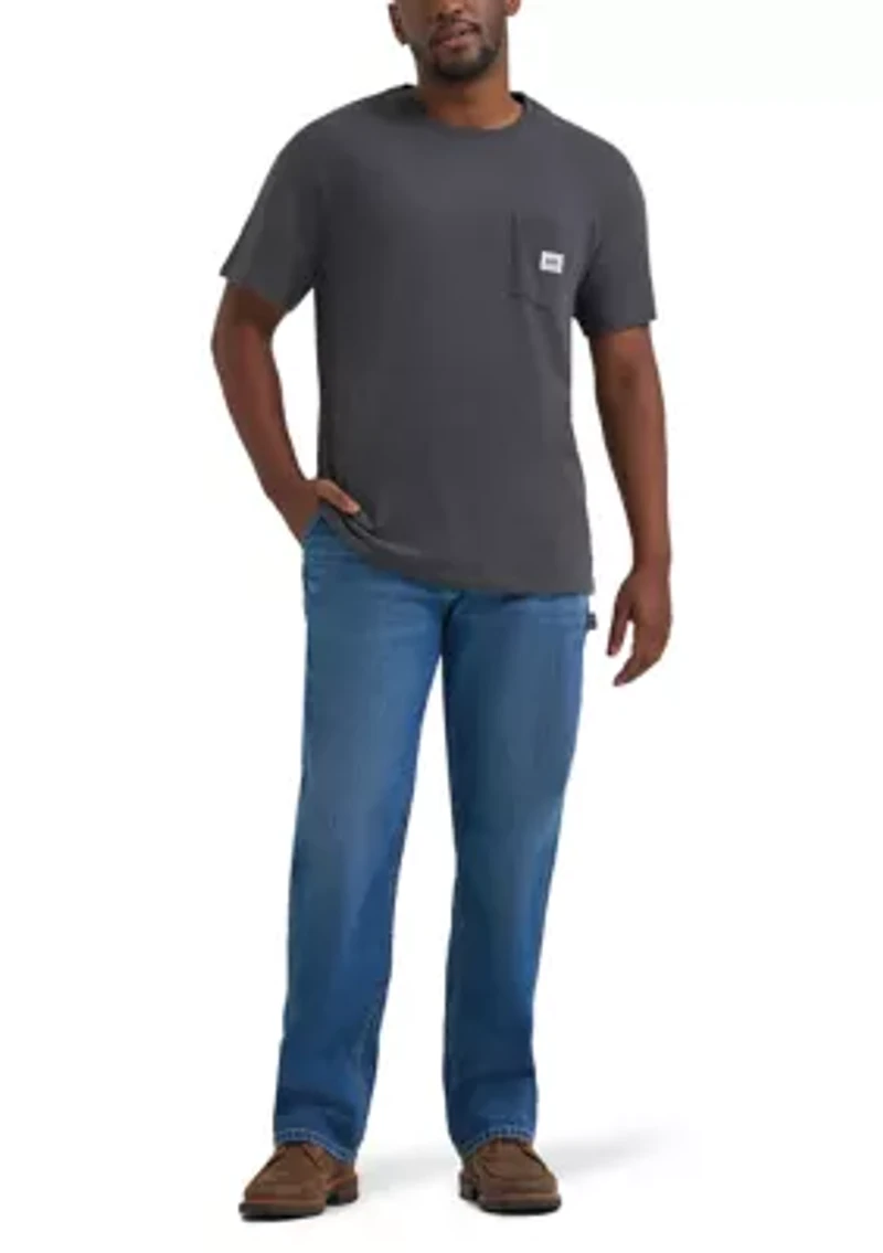 Workwear Solid Pocket T-Shirt