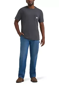 Workwear Solid Pocket T-Shirt