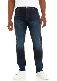 Straight Leg Tapered Jeans