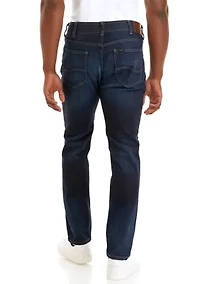 Straight Leg Tapered Jeans