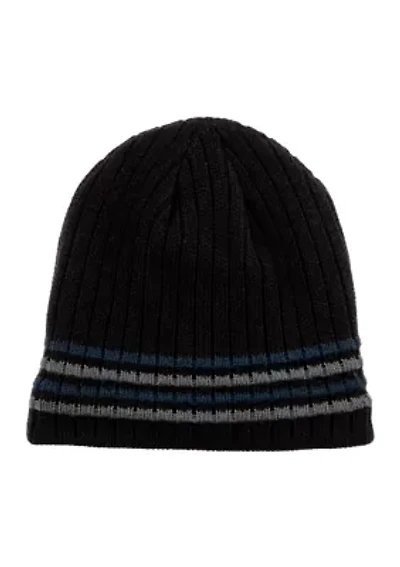 Tonal Stripe Beanie