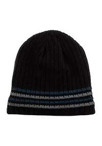 Tonal Stripe Beanie