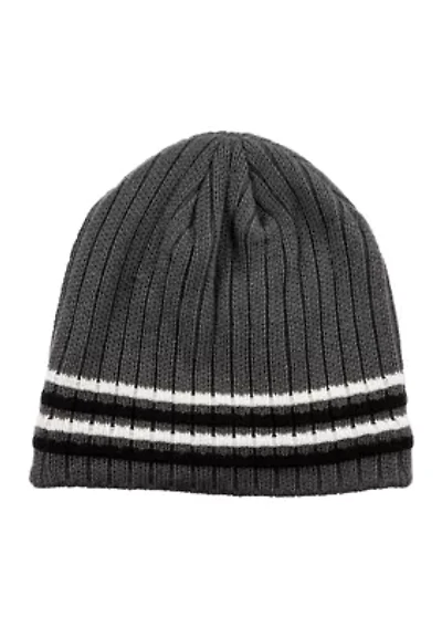 Tonal Stripe Beanie
