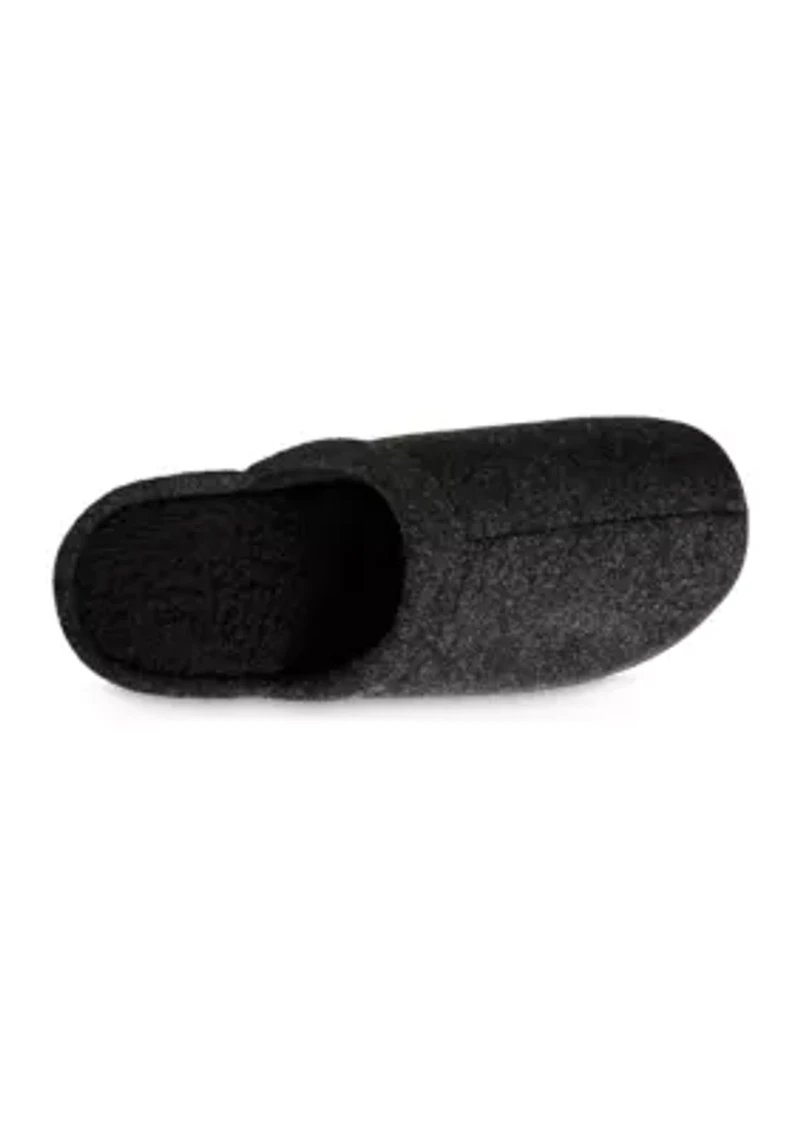Faux Wool Hoodback Slippers