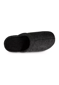 Faux Wool Hoodback Slippers