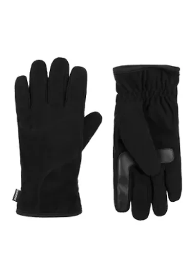 Men's Water Repellent Fleece Lined Pieced Gloves