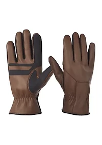 Men's Water Repellent Touchscreen Leather Gloves