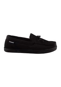 Mini Box Corduroy Luke Moccasins with Lace Detail