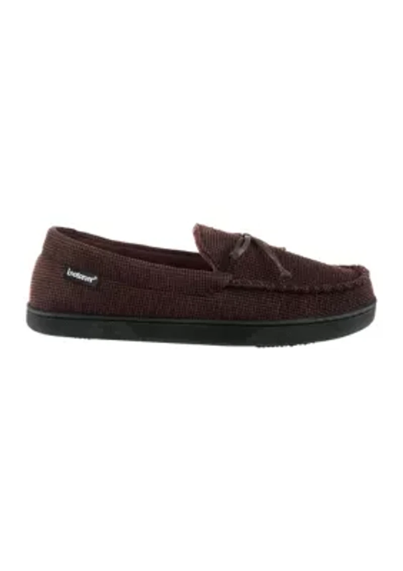 Mini Box Corduroy Luke Moccasins with Lace Detail