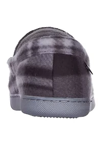 Plaid Fleece Cameron Moccasins