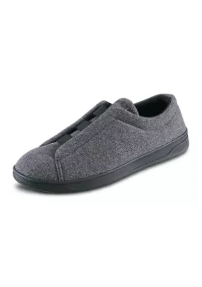 Men's Heathered Knit Brady Closed Back Slippers