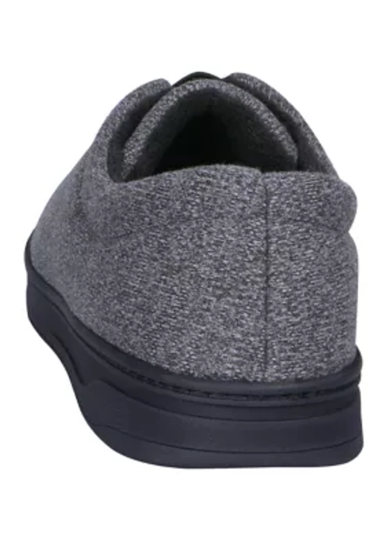 Men's Heathered Knit Brady Closed Back Slippers