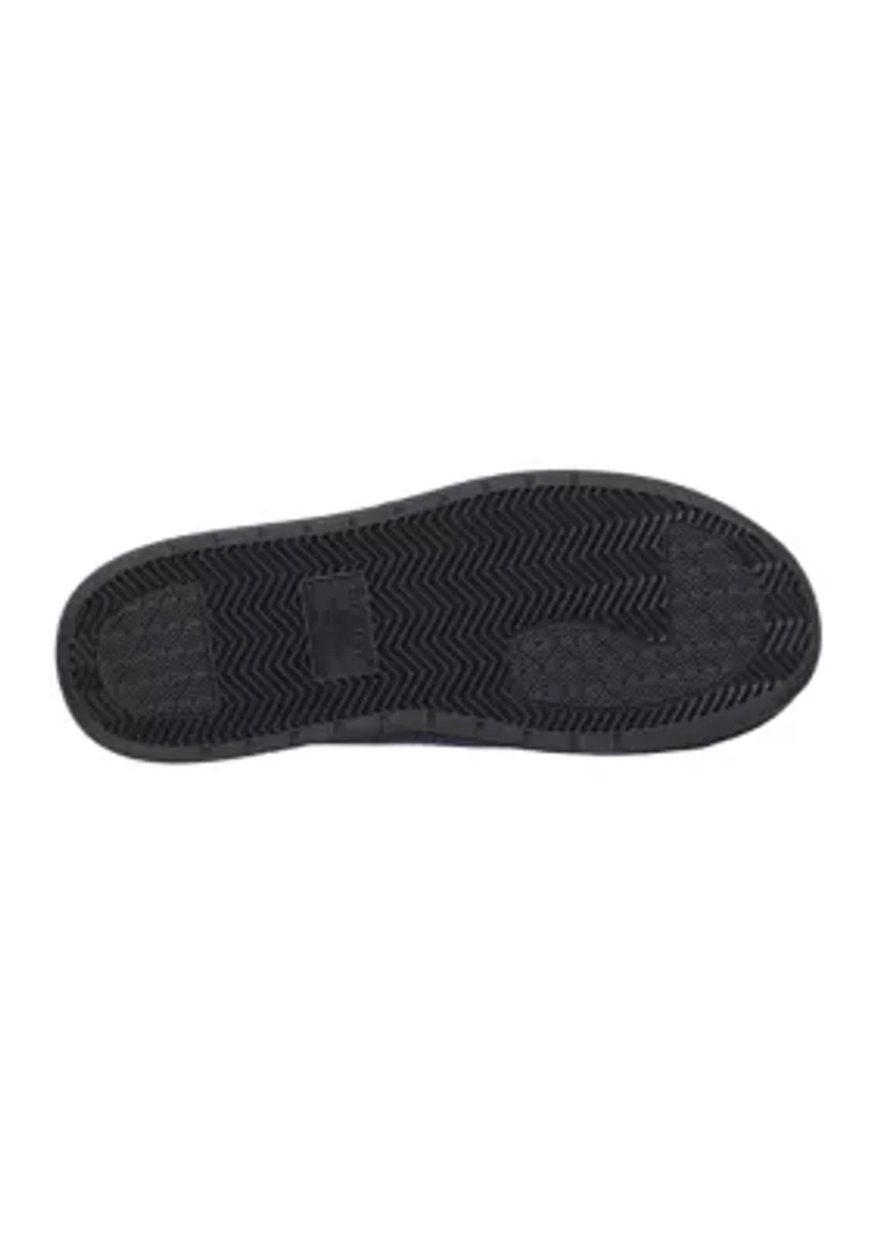 Men's Heathered Knit Brady Closed Back Slippers