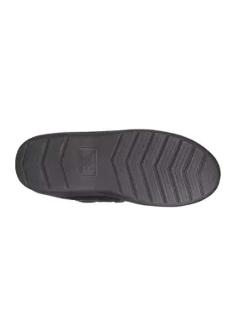 Water Repellent Recycled Microsuede Carter Boater Moccasins