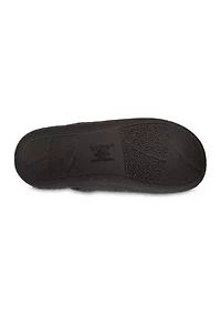 Plush Corduroy Hoodback Slippers