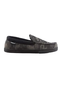Men's Luke Mini Cord Moccasin Slippers with Memory Foam