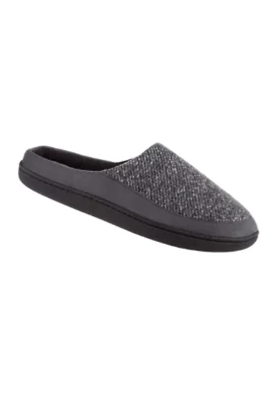 Tweed Jamie Hoodback Slippers