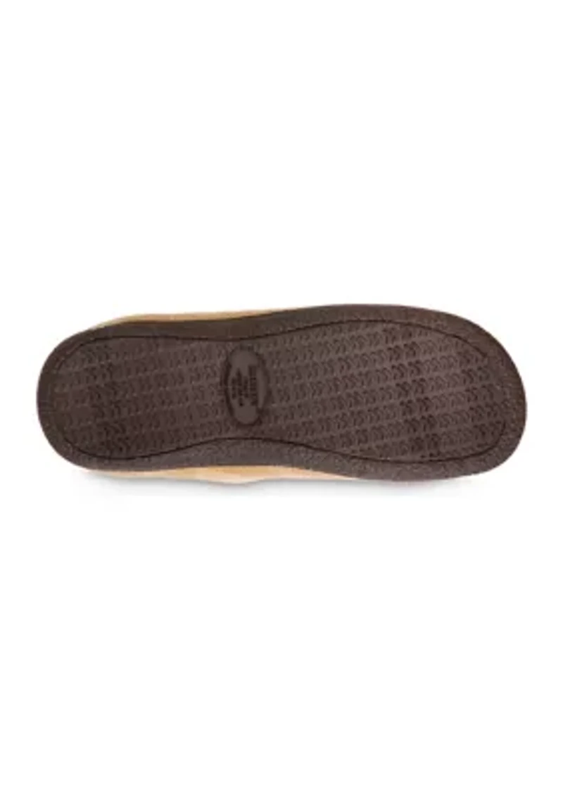 Men's Corduroy Hoodback Slippers