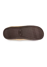 Men's Corduroy Hoodback Slippers