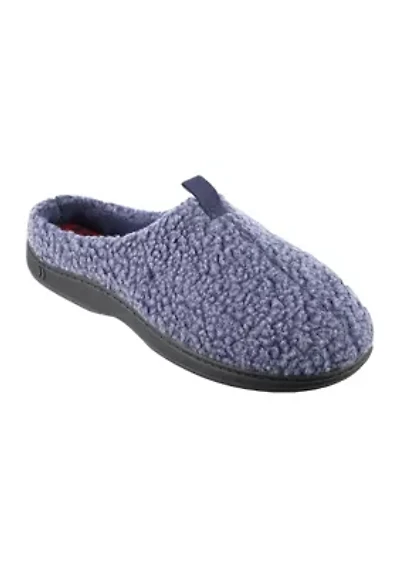 Berber Fair Isle Orlando Hoodback Slippers