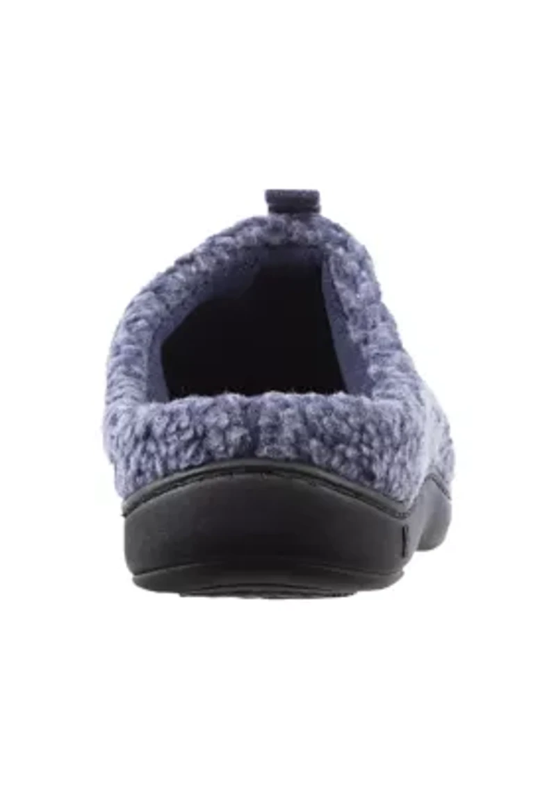 Berber Fair Isle Orlando Hoodback Slippers