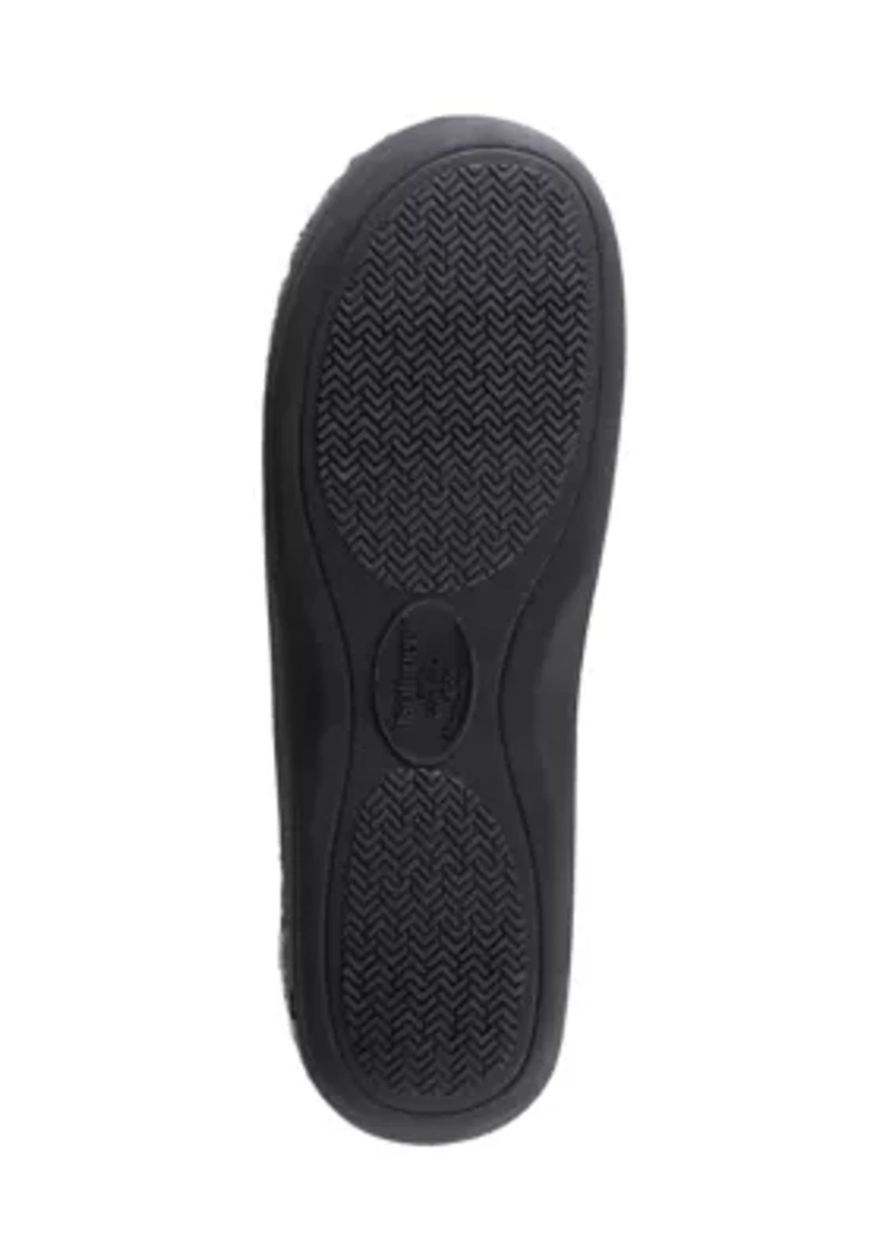 Berber Fair Isle Orlando Hoodback Slippers