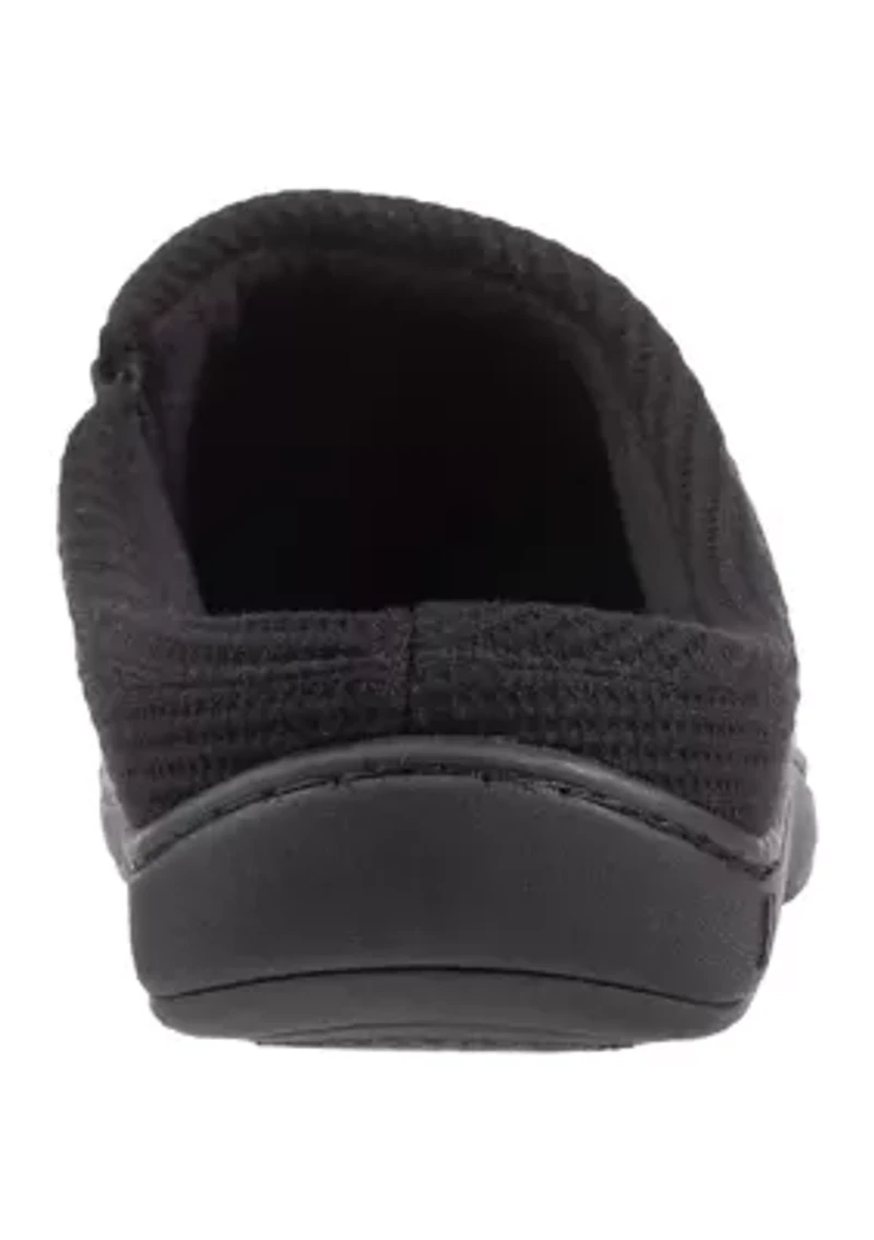 Men's Microterry Hoodback Clogs with Memory Foam