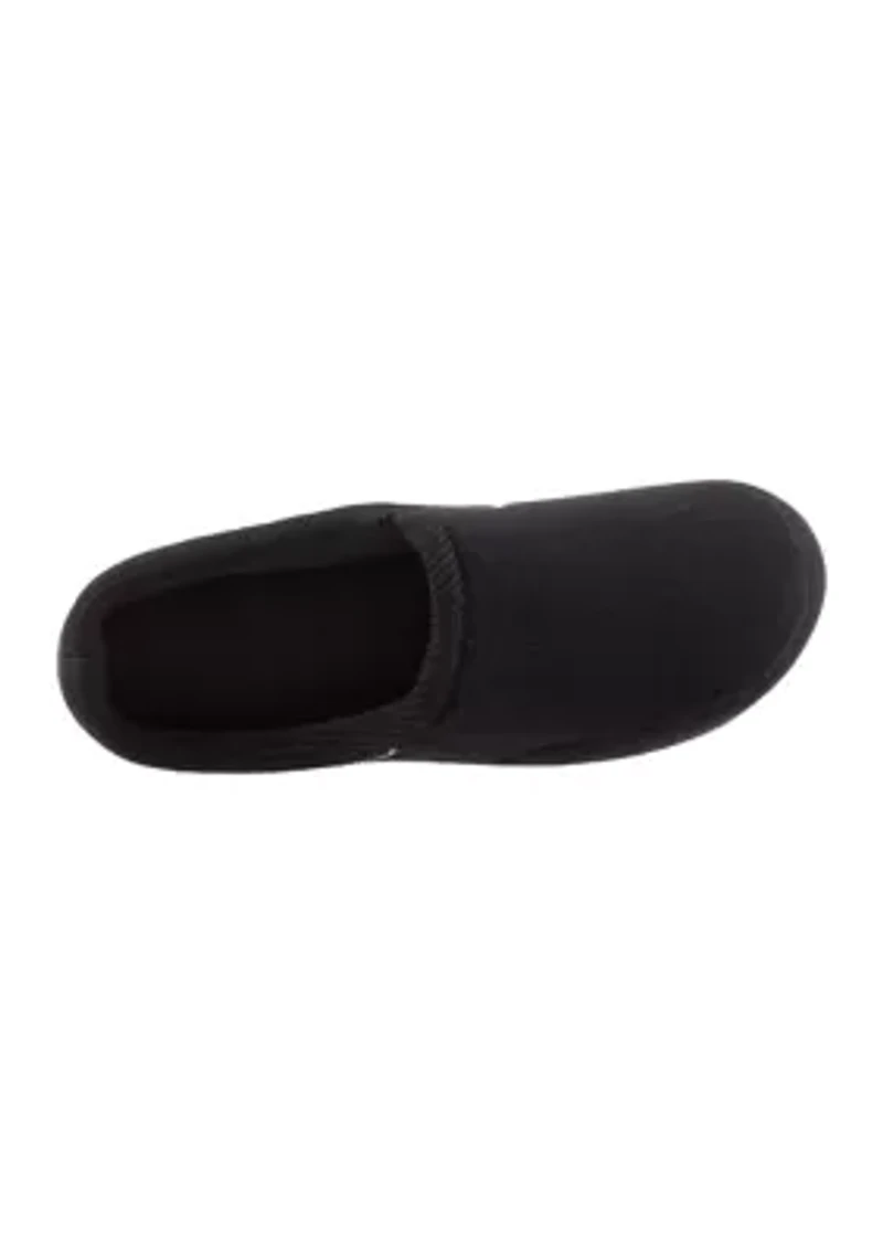 Men's Microterry Hoodback Clogs with Memory Foam