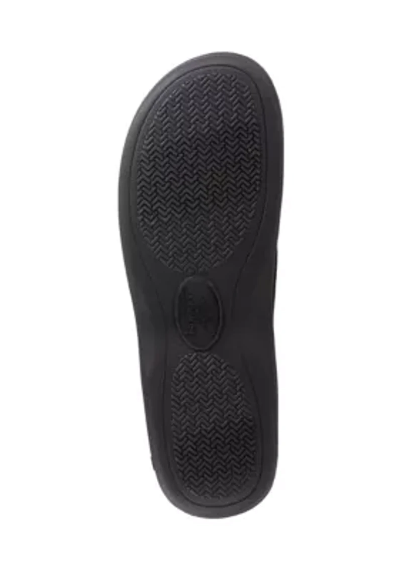 Men's Microterry Hoodback Clogs with Memory Foam