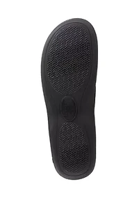Men's Microterry Hoodback Clogs with Memory Foam