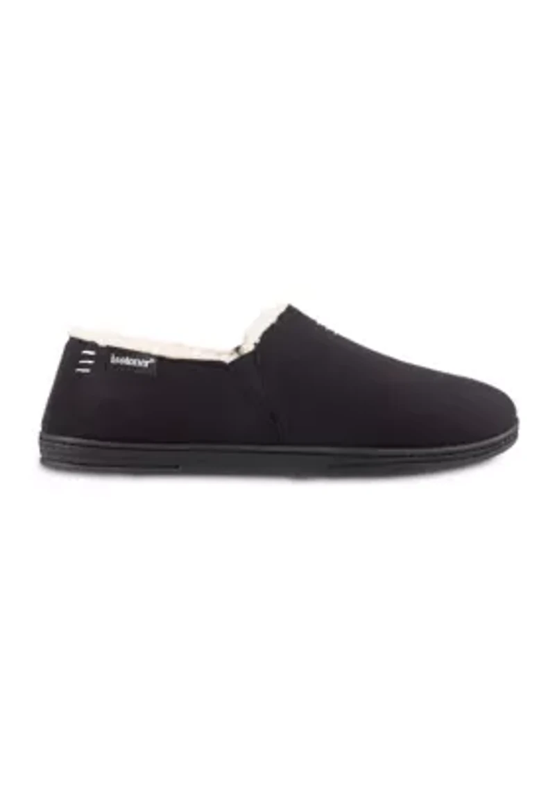 Microsuede Nigel Closed Back Slippers