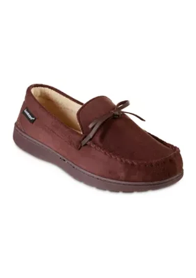 Nigel Microsuede Moccasin Slippers