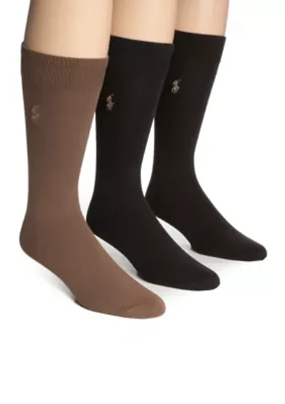 Big & Tall 3-Pack Super Soft Socks