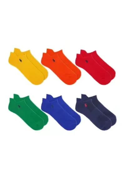 Low Cut Socks - 6 Pack
