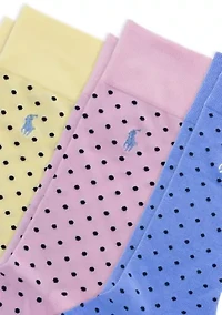Spring Dot Socks - 3 Pack