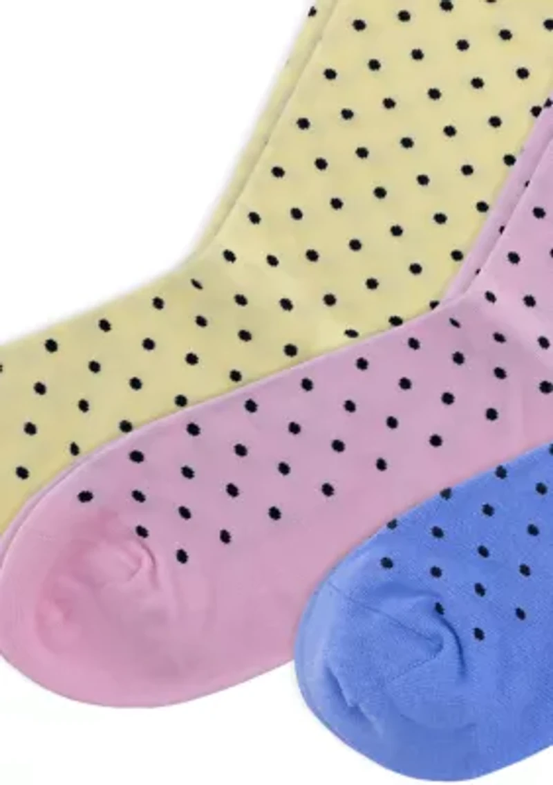 Spring Dot Socks - 3 Pack