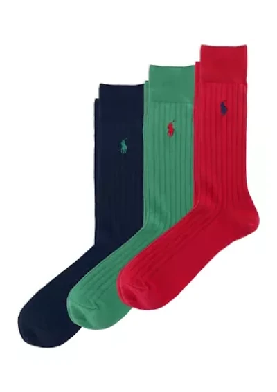 Egyptian Cotton Socks - 3-Pack