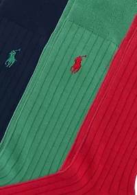 Egyptian Cotton Socks - 3-Pack 