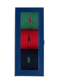 Egyptian Cotton Socks - 3-Pack 