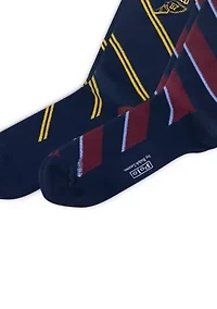 Gothic Embroidery Socks - 2-Pack 