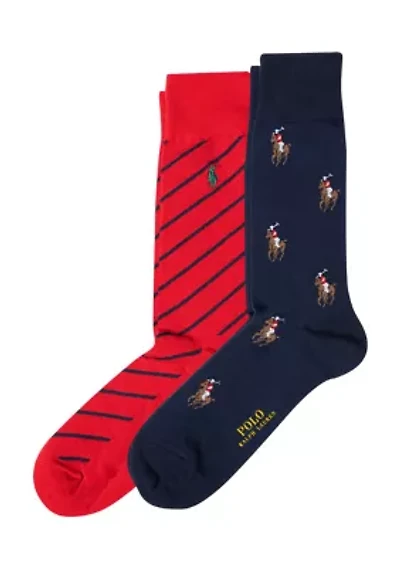 Knit Pony Crew Socks