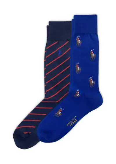 Knit Pony Crew Socks