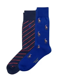 Knit Pony Crew Socks