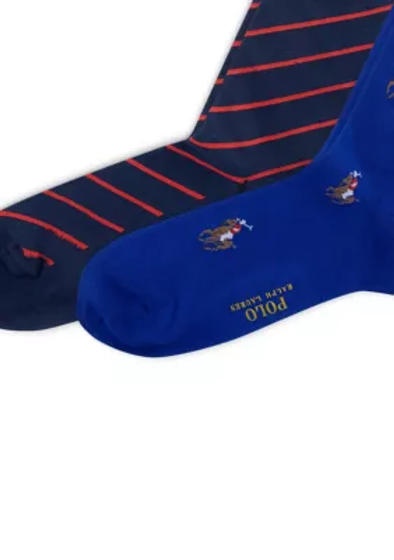 Knit Pony Crew Socks