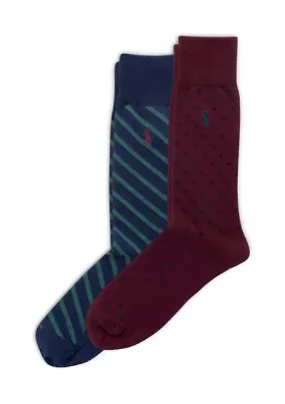 Dot Slack Socks - 2 Pack